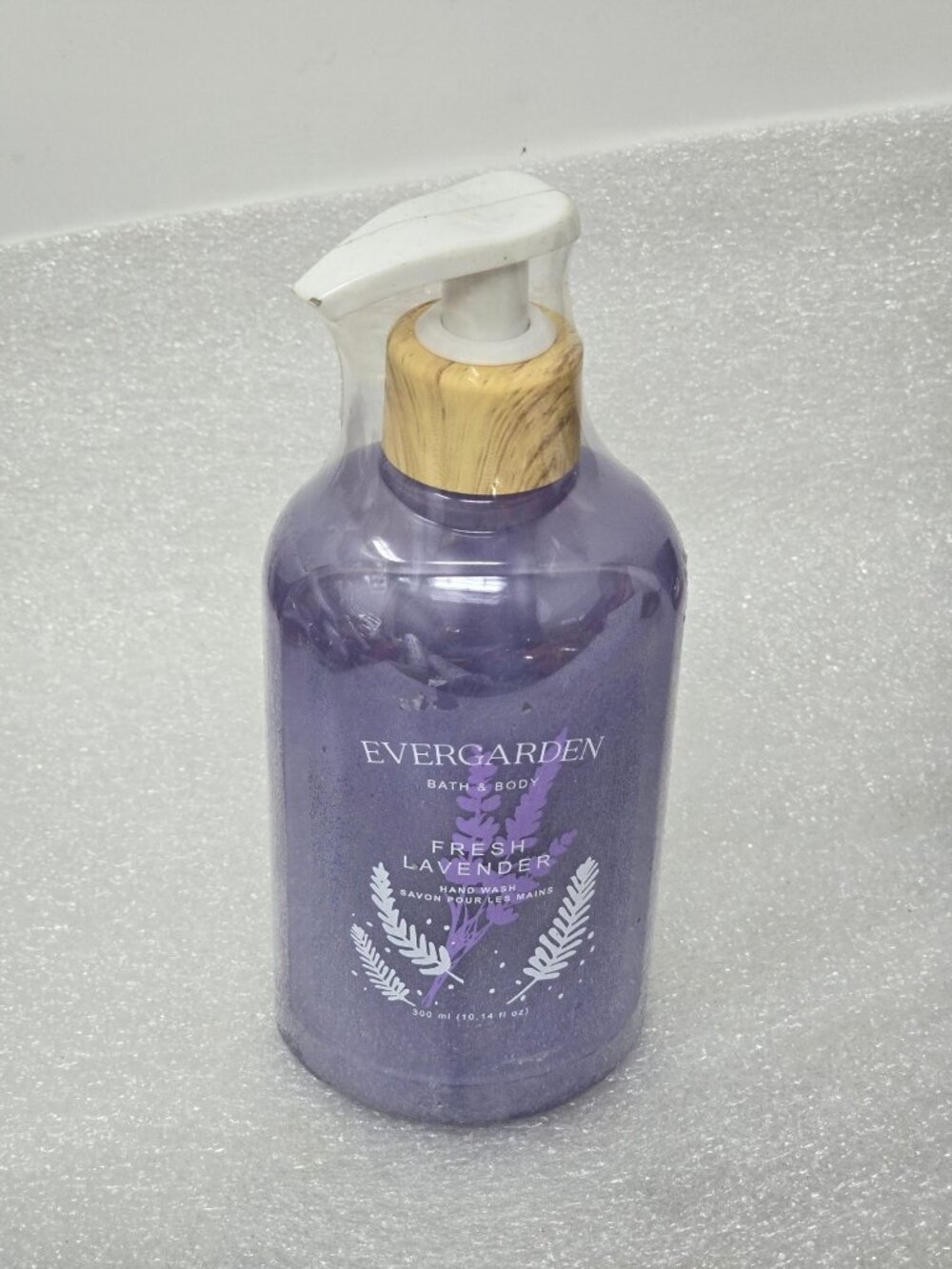 Evergarden Fresh Lavender Hand Wash 300ml With Pump Bath & Body Gentle Formula